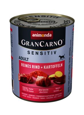 ANIMONDA GranCarno Adult Sensitiv Beef with potatoes - natvoer voor honden - 800g