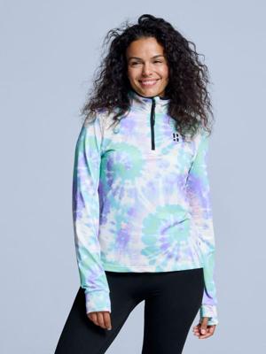 Poederbaas Skipully Dames Cabin Life Wit Tiedye-L