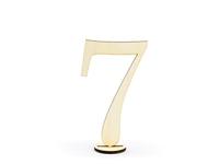 Tafelnummers Hout Elegant 10,5cm - thumbnail