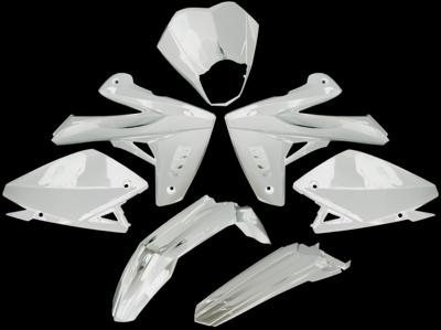 Edge Plaatset 7-delig voor rieju mrt 50 sm - wit Edge Plaatset 7-delig voor rieju mrt 50 sm - wit