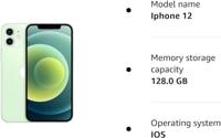 Apple iPhone 12, 128GB, Groen (Refurbished) - thumbnail
