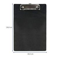 Westcott AC-E17100-ZW Klembord A5 Zwart - thumbnail