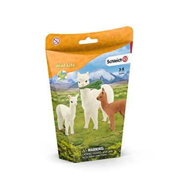 Schleich wild life - alpacafamilie speelfiguur