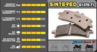 GALFER remblokken "fd148" brake pad fd148 g1370 sintered metal - thumbnail