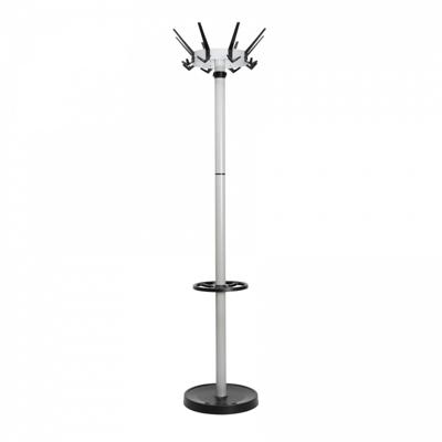 MAUL kapstok caligo metaal, hoogte 175 cm, 32 kledinghaken met parapluhouder, zilver MAUL kapstok caligo metaal, hoogte 175 cm, 32 kledinghaken met parapluhouder, zilver