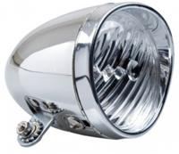 Rema Tip Top Nederland B.V. Simson 020752 koplamp classic smoked chrome incl. batterijen - thumbnail