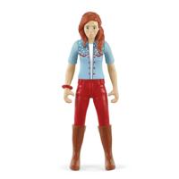 Schleich horse club - hannah & cayenne speelfiguur (42539) - thumbnail