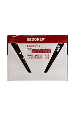 Gedore R09105015 Ringsteeksleutelset | 6 - 32mm | Metrisch | 15-Delig - 3300993 - thumbnail