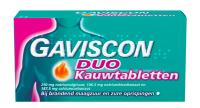 Gaviscon Duo Kauwtabletten