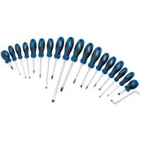 Draper Tools Schroevendraaier set 19-dlg blauw 09548 - thumbnail