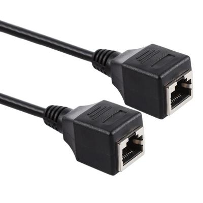 RJ45 Female naar vrouw Ethernet LAN netwerk verlengsnoer kabel kabellengte: 60cm