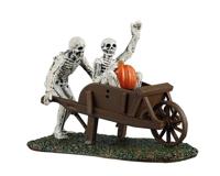 Lemax playful skeletons yard decoration halloween figuur Spooky Town 2025 - thumbnail