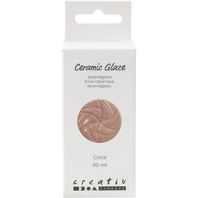 Creativ Company Keramiek glazuur 984-1101 c dekkend coral - 60ml