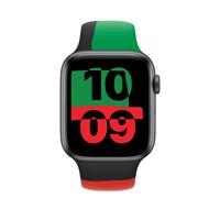 Apple Sport Band Apple Watch 42mm / 44mm / 45mm / 49mm Black Unity - thumbnail