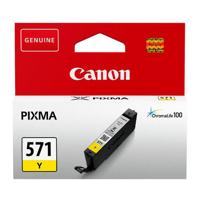 Canon inktcartridge CLI-571Y, 173 foto's, OEM 0388C001, geel - thumbnail