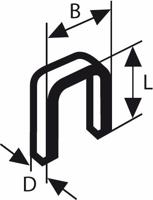 Bosch Nieten met smalle rug, type 55 - thumbnail