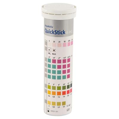 AquaActiv Quicksticks 6 in 1 Teststrips