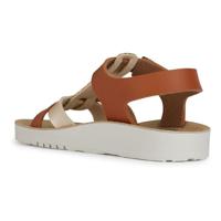 Kindersandalen J45EA Costarei Girl GEOX® bruin - thumbnail