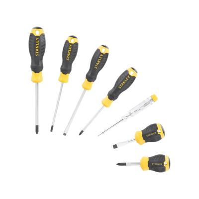 Stanley STHT16166-0 CUSHION GRIP™ Schroevendraaierset PH / SL / Spanningszoeker - 6-delig