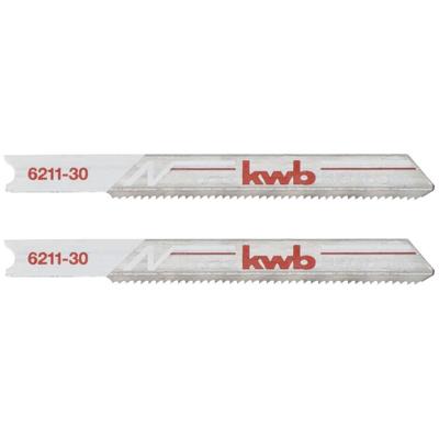 kwb 621130 Decoupeerzaagbladen, metaalbewerking, bi-metaal, 2x fijn 2 stuk(s)