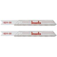kwb 621130 Decoupeerzaagbladen, metaalbewerking, bi-metaal, 2x fijn 2 stuk(s) - thumbnail