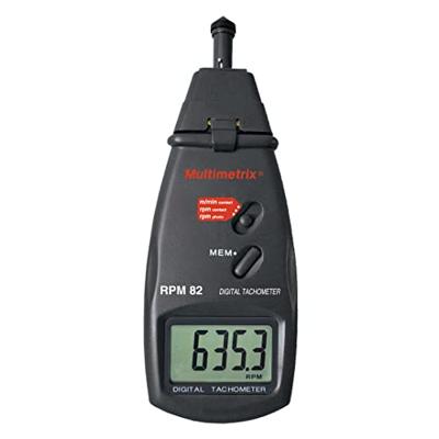 Multimetrix P06236902 Toerenteller Mechanisch, Optisch 0.5 - 19999 omw/min 2.5 - 99999 omw/min Multimetrix P06236902 Toerenteller Mechanisch, Optisch 0.5 - 19999 omw/min 2.5 - 99999 omw/min