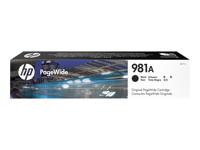 HP inktcartridge 981A , 6.000 pagina's, OEM J3M71A, PageWide, zwart - thumbnail