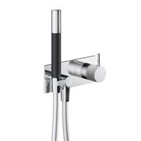 Inbouw Douchemengkraan Hotbath Cobber X Met Doucheslang en Handdouche Chroom - thumbnail