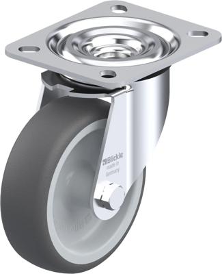 Blickle L-PATH 100G Zwenkwiel Wieldiameter: 100 mm Draagvermogen (max.): 200 kg 1 stuk(s)