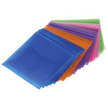 Hama cd/dvd/blu-ray pp sleeves 100-pack multi kleur