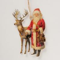 Boltze Home kersthanger kerstman - thumbnail