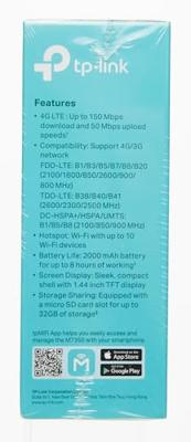 TP-Link M7350 Mi-Fi routers Zwart