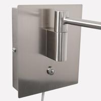 Steinhauer Wand leeslampRetina metaal grijs - 3402ST - thumbnail