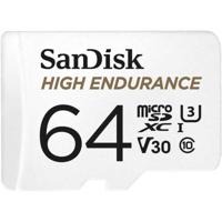 SanDisk High Endurance microSDXC 64 GB geheugenkaart - thumbnail