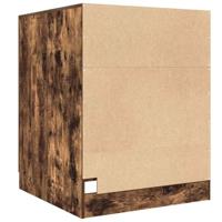 Wasmachinekast 71x71,5x91,5 cm gerookt eikenkleurig - thumbnail