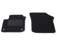 Automatten voorzijde - zwart stof - Vw Up, Skoda Citigo, Seat Mii vanaf 2011 - thumbnail