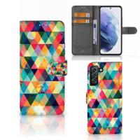 Samsung Galaxy S22 Plus | Telefoon Hoesje | Geruit - thumbnail