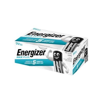 Energizer Max Plus Industrial 9V batterij (blok) Alkaline 9 V 20 stuk(s) Energizer Max Plus Industrial 9V batterij (blok) Alkaline 9 V 20 stuk(s)