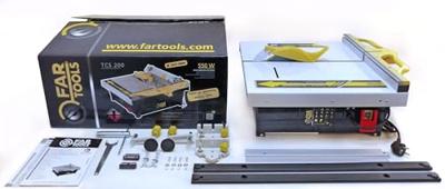 FARTOOLS PRO - TC 201B Elektrisch tegelsnijden 550 W, diameter 200 mm, boring 22,2 mm - 113514 FARTOOLS PRO - TC 201B Elektrisch tegelsnijden 550 W, diameter 200 mm, boring 22,2 mm - 113514