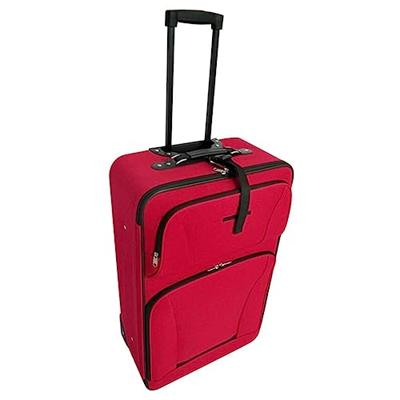 Reisbagage set rood 5-delig - thumbnail