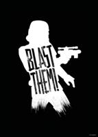 Kunstdruk Star Wars - Silhouette Quotes Stormtrooper 50x70cm - thumbnail