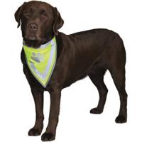 TRIXIE REFLECTERENDE BANDANA GEEL S-M 29-42 CM - thumbnail