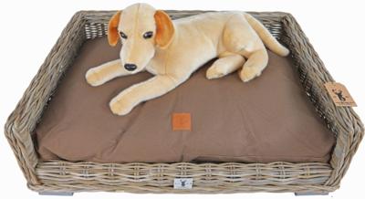Boony Est 1941 ligkussen (Excl. Bed!) basic brown 85x60 cm Boony-Est-1941 Gebr. de Boon - Gebr de boon