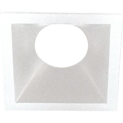 Vierkante Spot Ring Mat Wit - Pragmi Cliron