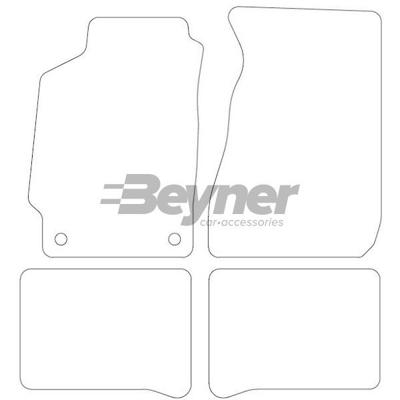 Automatten passend voor Toyota Celica 1990-1994 4-delig BL1842104 Automatten passend voor Toyota Celica 1990-1994 4-delig BL1842104