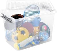 Sunware Q-line box 72 liter transp/metaal - thumbnail