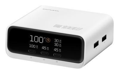 4smarts Desk Charger GaN Screen 100W 3C +2A