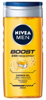 Nivea Men showergel boost 250 Milliliter - thumbnail