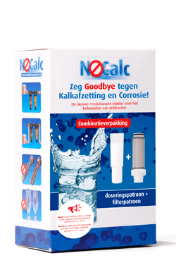 NoCalc Combinatie Verpakking 1x Navulpatroon 1x Prefilter Filterpatroon NoCalc Combinatie Verpakking 1x Navulpatroon 1x Prefilter Filterpatroon