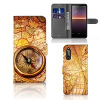 Sony Xperia 10 II | Flip Cover | Kompas - thumbnail